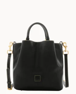 Dooney & Bourke The Florentine Collection|Picnic in the Park<Florentine Small Barlow Black Black