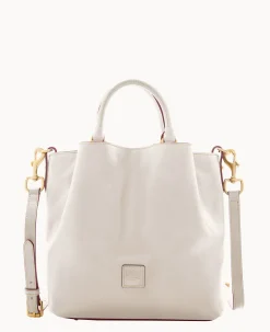 Dooney & Bourke The Florentine Collection|Picnic in the Park<Florentine Small Barlow Ecru