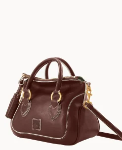 Dooney & Bourke The Florentine Collection|Smooth Leather<Florentine Small Satchel Chestnut