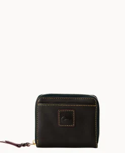 Dooney & Bourke The Florentine Collection|Grab and Go<Florentine Small Zip Around Wallet Black Black