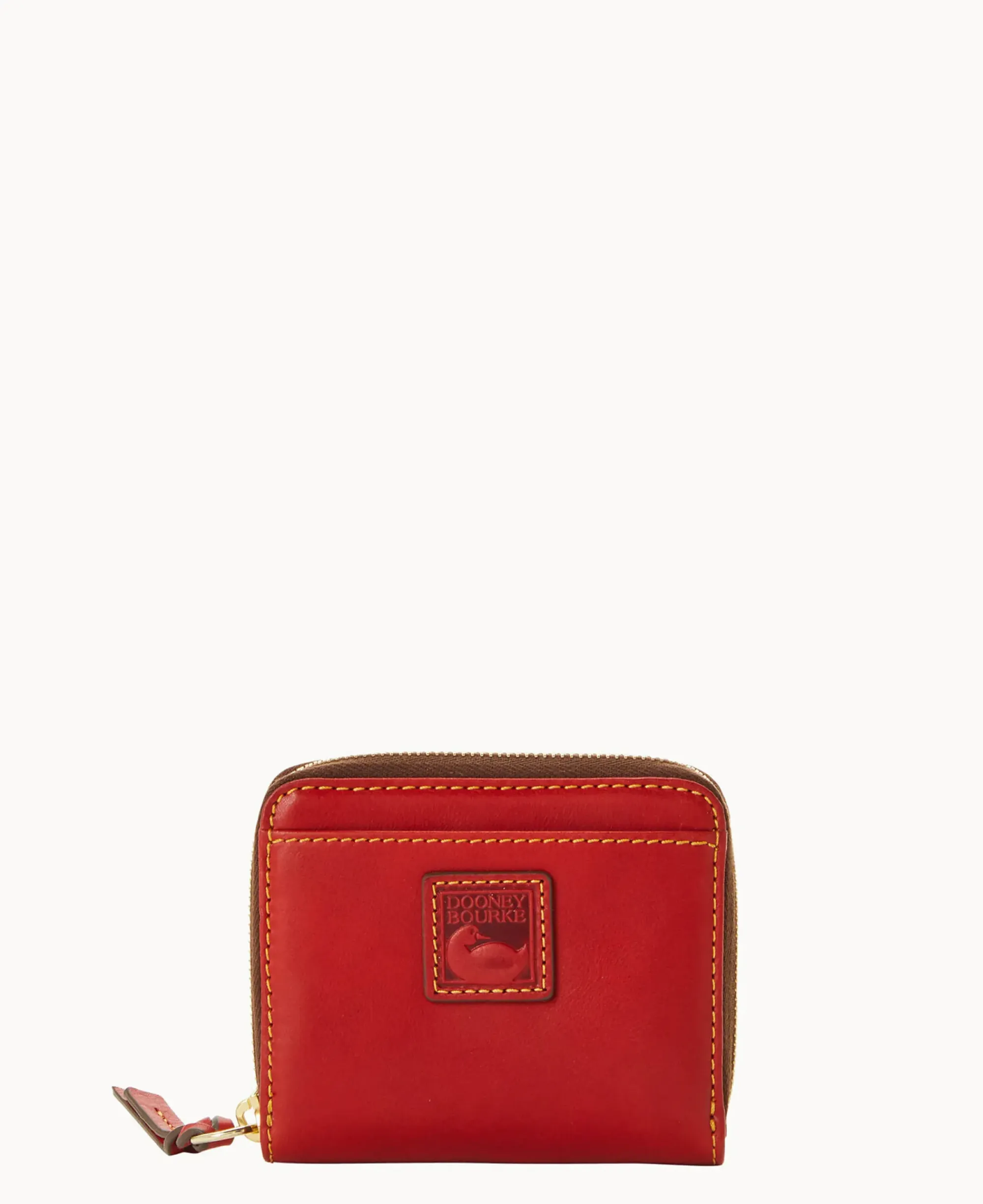 Dooney & Bourke The Florentine Collection|Grab and Go<Florentine Small Zip Around Wallet Red