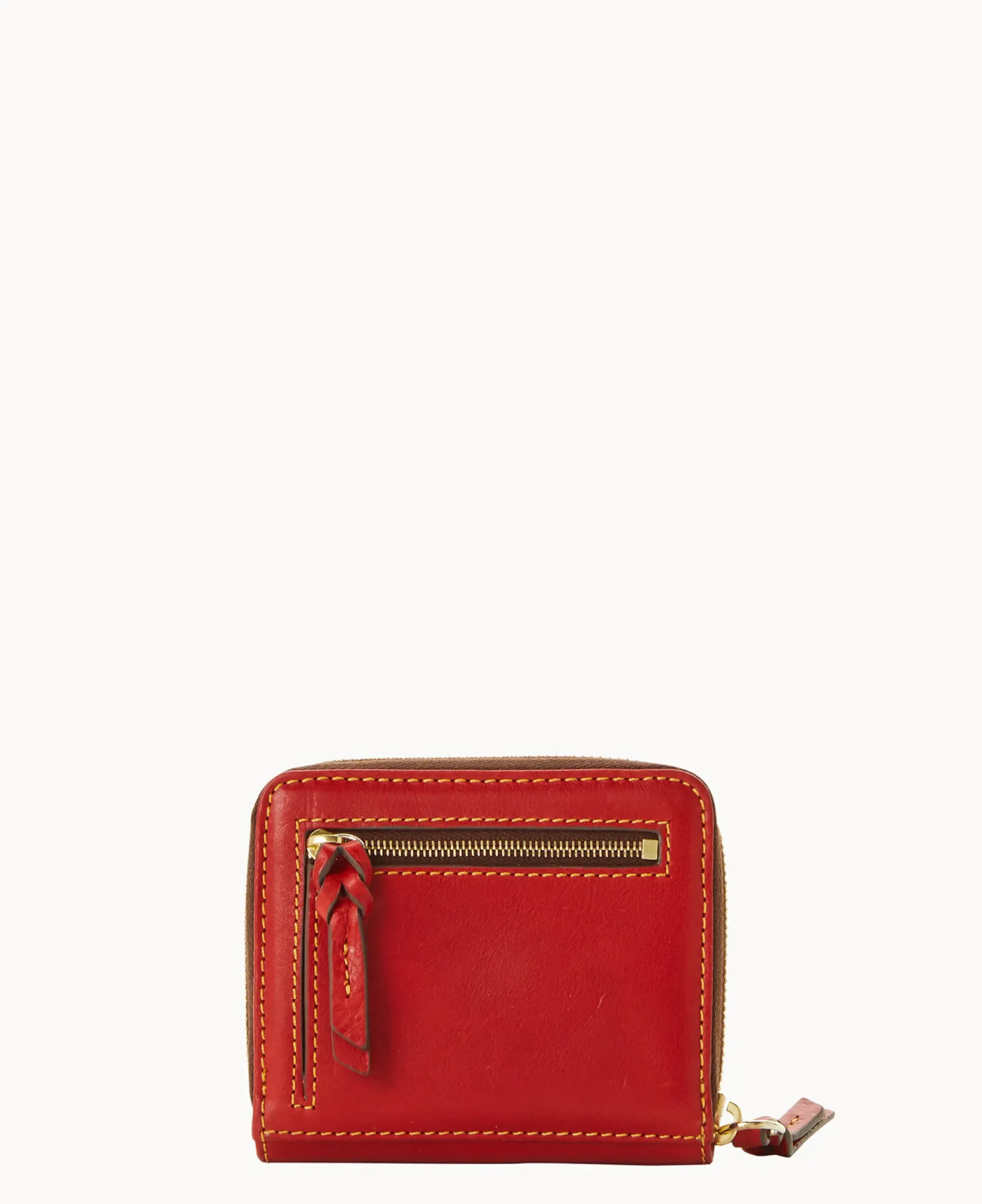 Dooney & Bourke The Florentine Collection|Grab and Go<Florentine Small Zip Around Wallet Red