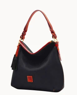 Dooney & Bourke The Florentine Collection|Picnic in the Park<Florentine Twist Strap Hobo Navy