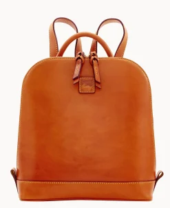 Dooney & Bourke The Florentine Collection|Ready For the Getaway<Florentine Zip Pod Backpack Natural