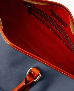 Dooney & Bourke Ready For the Getaway|Travel<Getaway Cabriolet Gym Bag Dark Grey