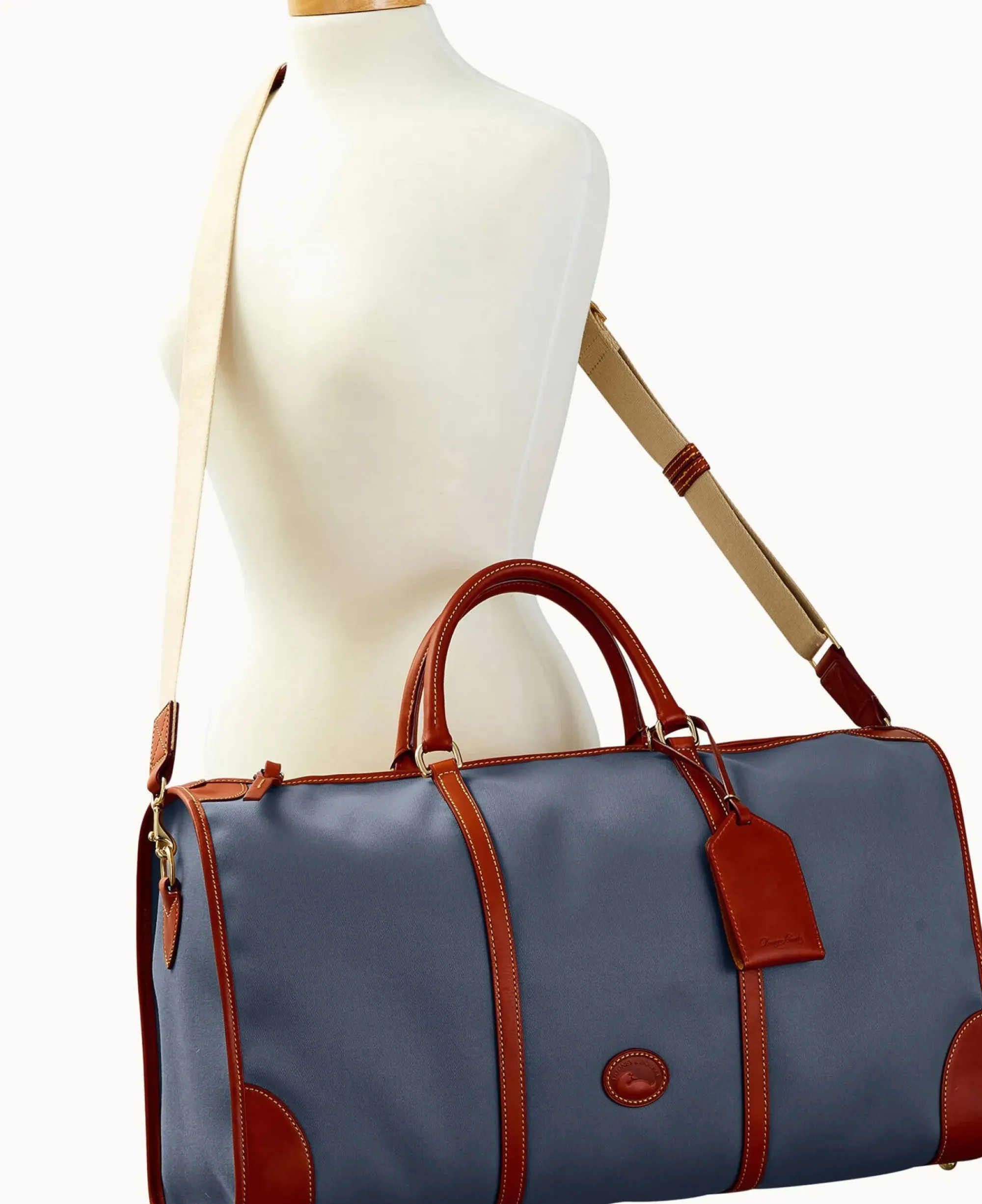 Dooney & Bourke Ready For the Getaway|Travel<Getaway Cabriolet Gym Bag Dark Grey