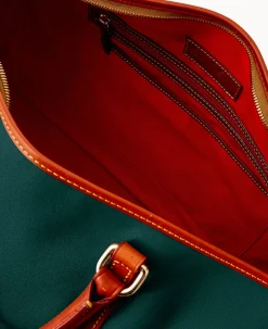 Dooney & Bourke Ready For the Getaway|Travel<Getaway Cabriolet Gym Bag Hunter