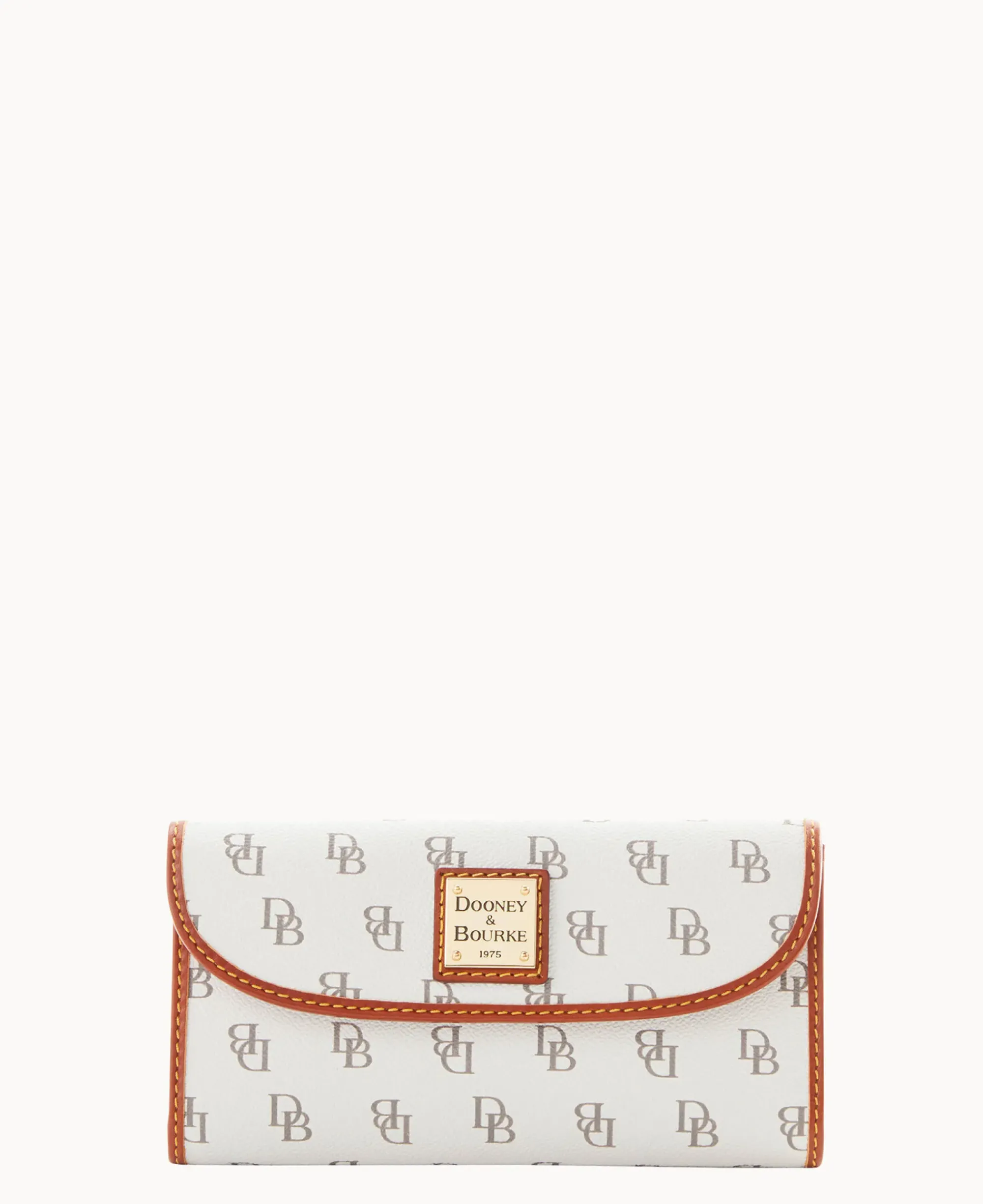 Dooney & Bourke The Gretta Collection|Grab and Go<Gretta Continental Clutch Bone