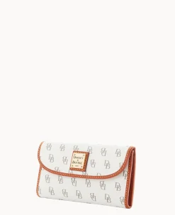 Dooney & Bourke The Gretta Collection|Grab and Go<Gretta Continental Clutch Bone