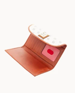 Dooney & Bourke The Gretta Collection|Grab and Go<Gretta Continental Clutch Bone