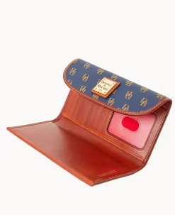 Dooney & Bourke The Gretta Collection|Grab and Go<Gretta Continental Clutch Navy