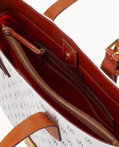 Dooney & Bourke The Gretta Collection|Picnic in the Park<Gretta Emily Tote Bone