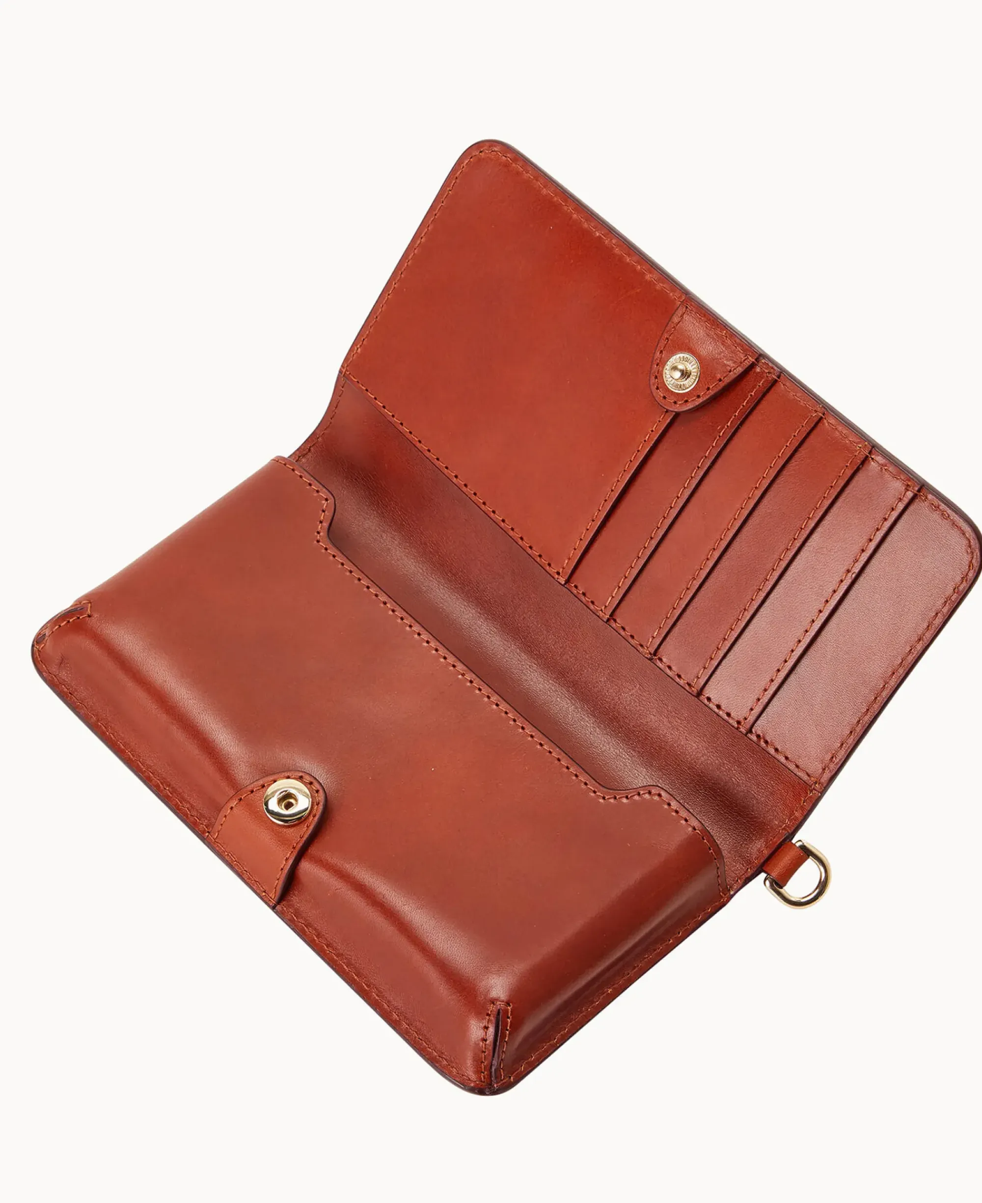 Dooney & Bourke The Gretta Collection|Grab and Go<Gretta Fey Phone Wristlet Brown Tmoro