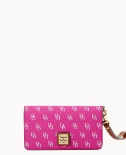 Dooney & Bourke The Gretta Collection|Grab and Go<Gretta Fey Phone Wristlet Fuchsia