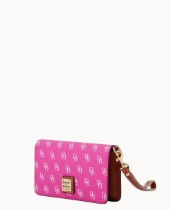 Dooney & Bourke The Gretta Collection|Grab and Go<Gretta Fey Phone Wristlet Fuchsia