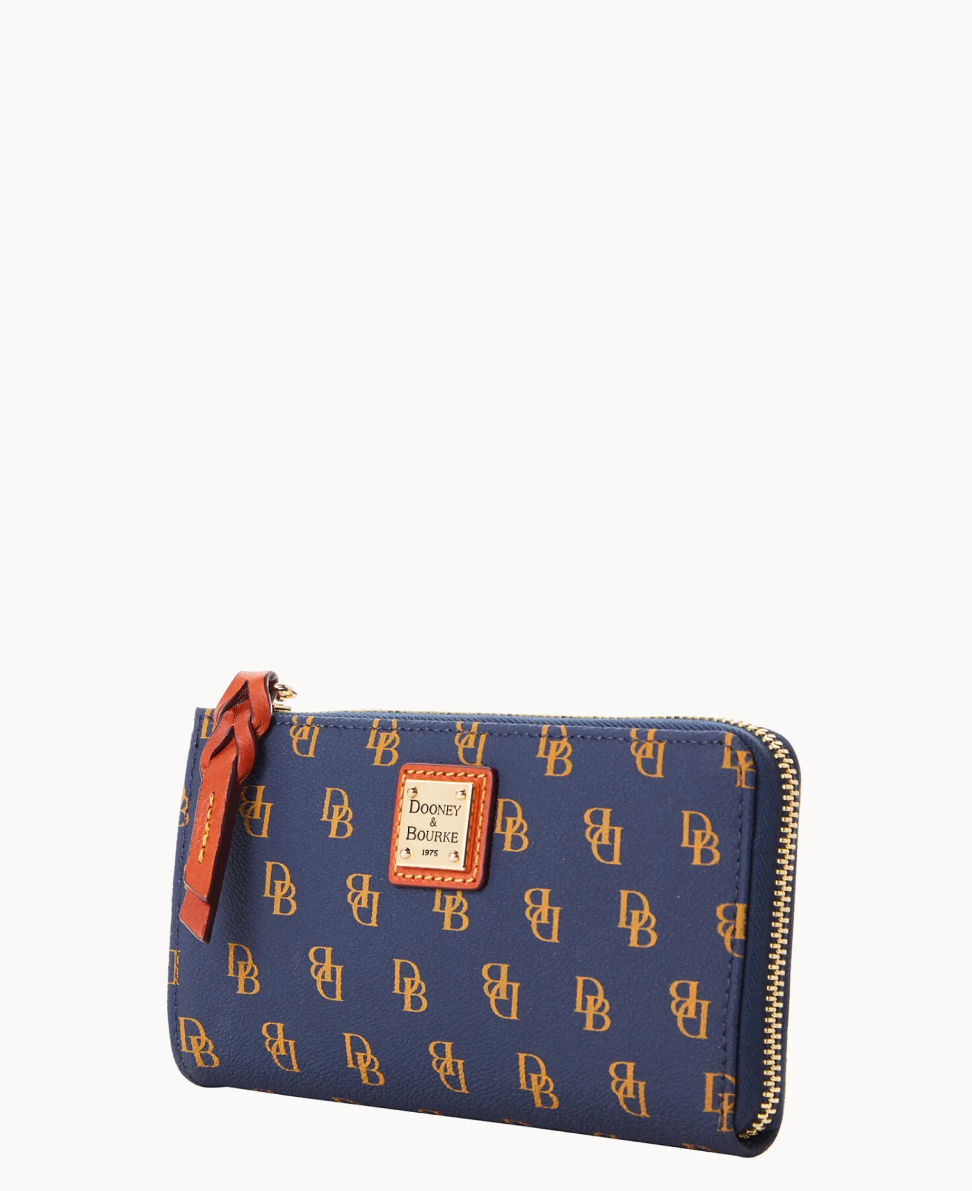 Dooney & Bourke The Gretta Collection|Grab and Go<Gretta Folded Zip Wristlet Navy