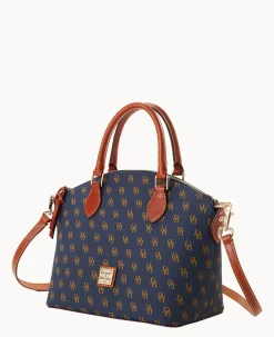 Dooney & Bourke The Gretta Collection|Picnic in the Park<Gretta Geena Satchel Navy