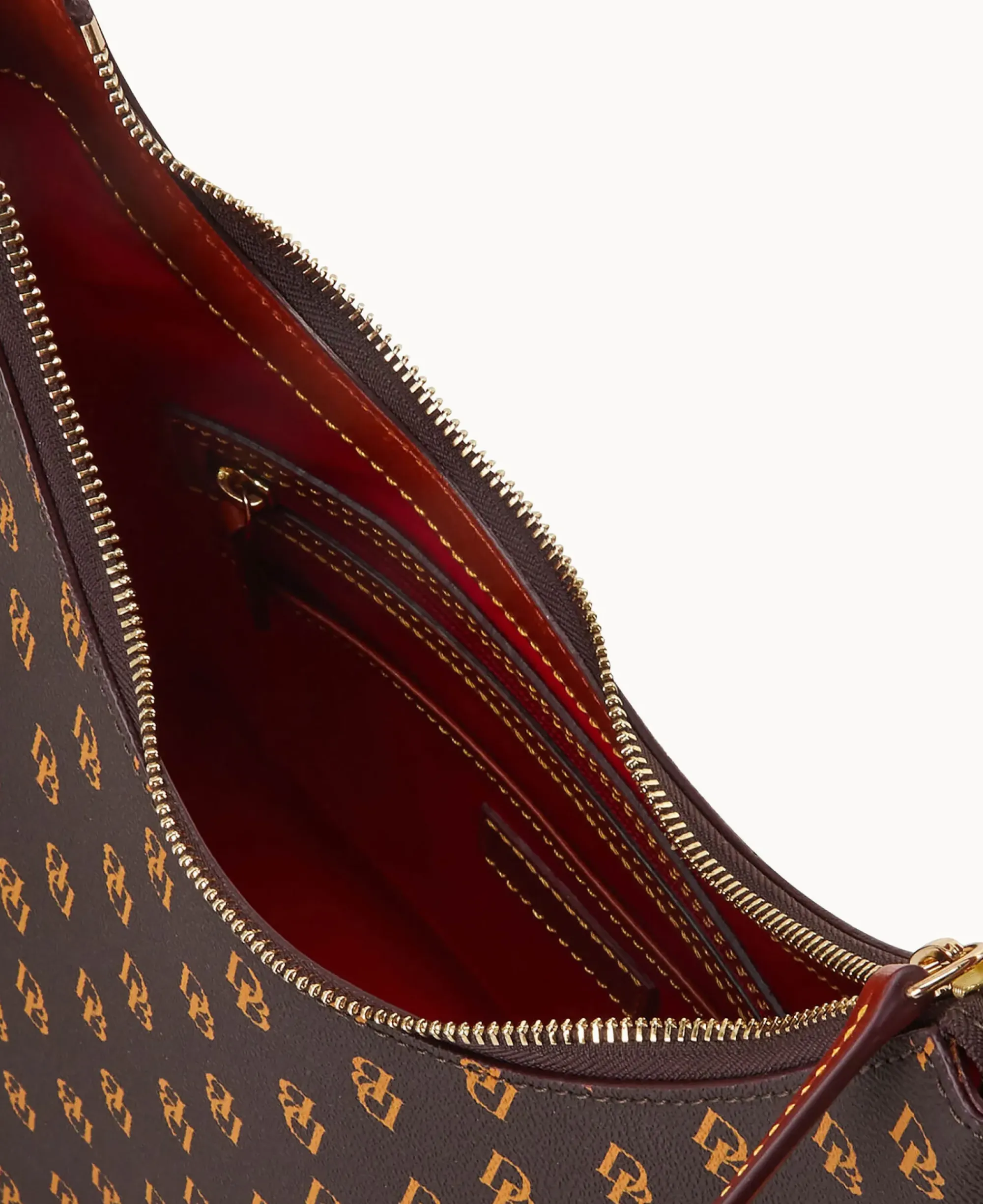 Dooney & Bourke The Gretta Collection|Picnic in the Park<Gretta Hobo Brown Tmoro