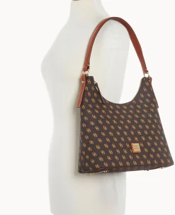 Dooney & Bourke The Gretta Collection|Picnic in the Park<Gretta Hobo Brown Tmoro