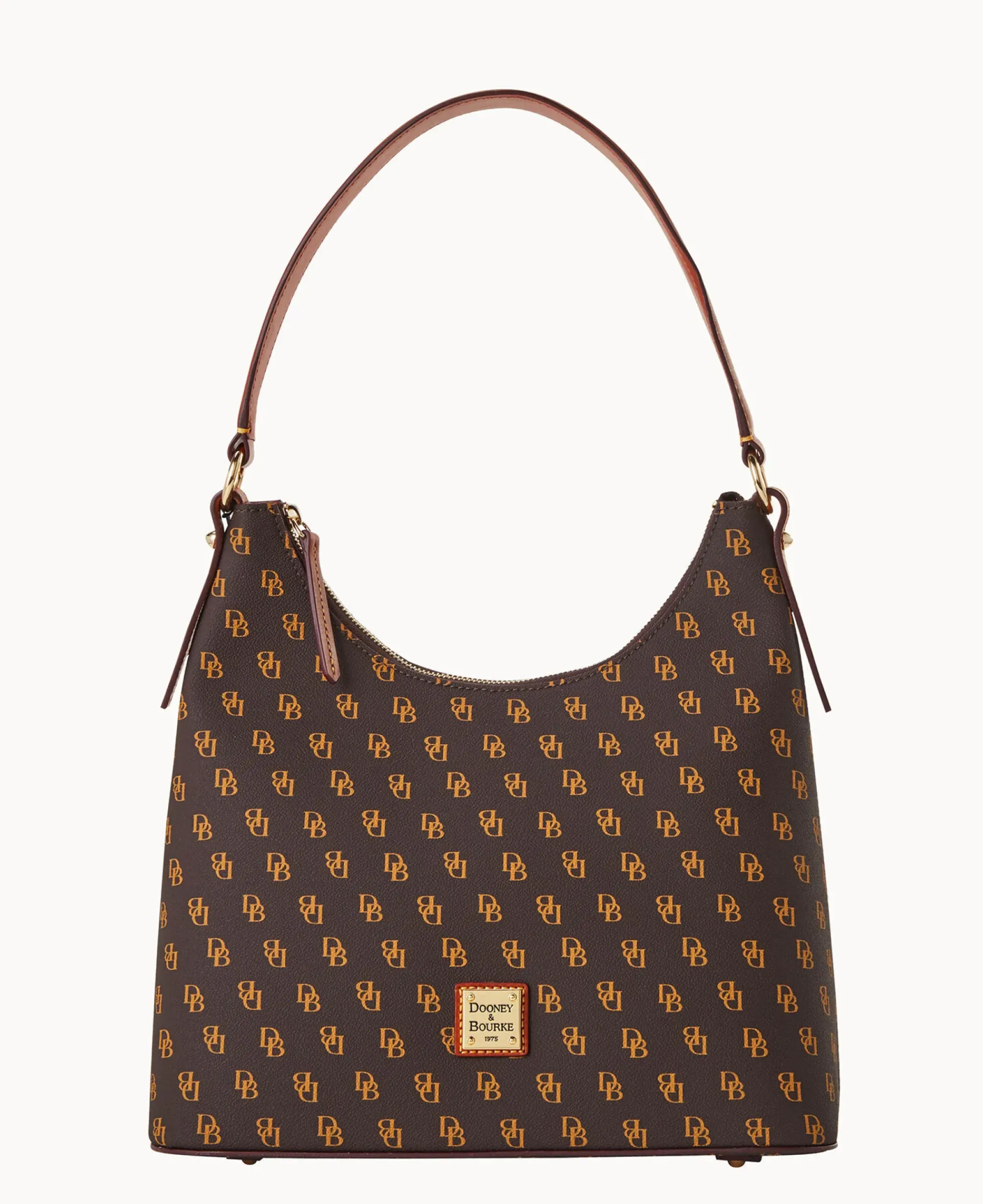 Dooney & Bourke The Gretta Collection|Picnic in the Park<Gretta Hobo Brown Tmoro