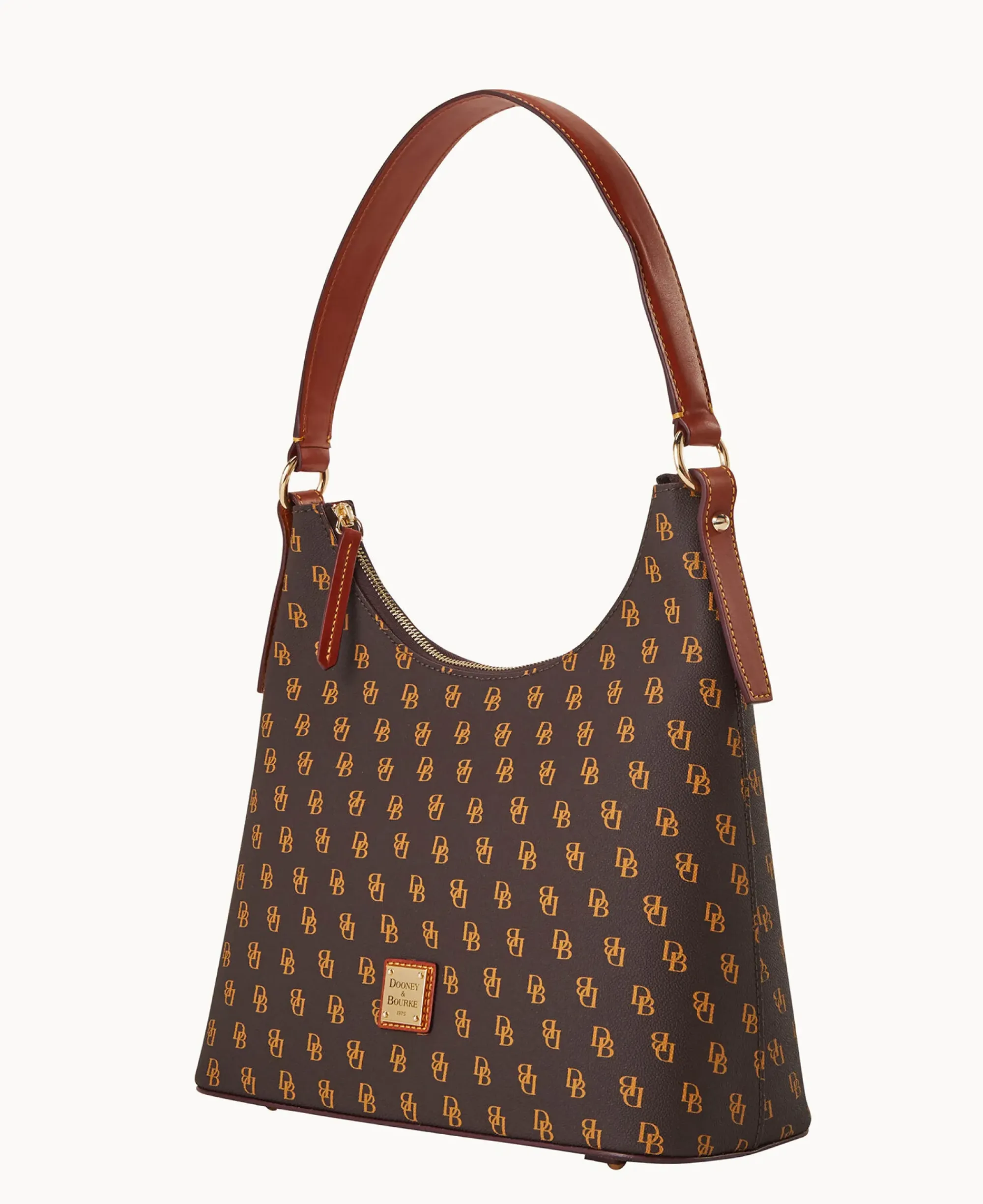 Dooney & Bourke The Gretta Collection|Picnic in the Park<Gretta Hobo Brown Tmoro