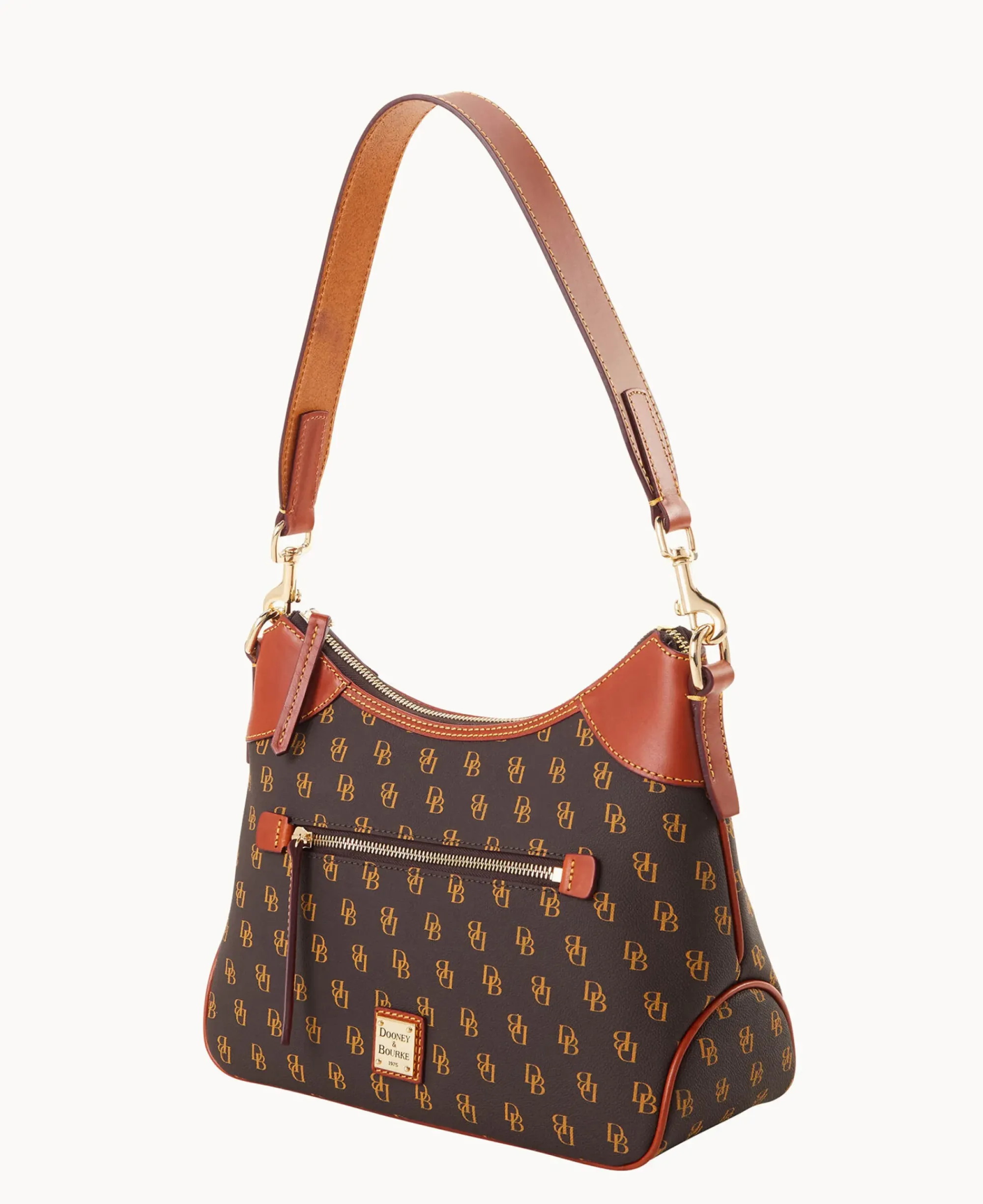 Dooney & Bourke The Gretta Collection|Ready For the Getaway<Gretta Hobo Brown Tmoro
