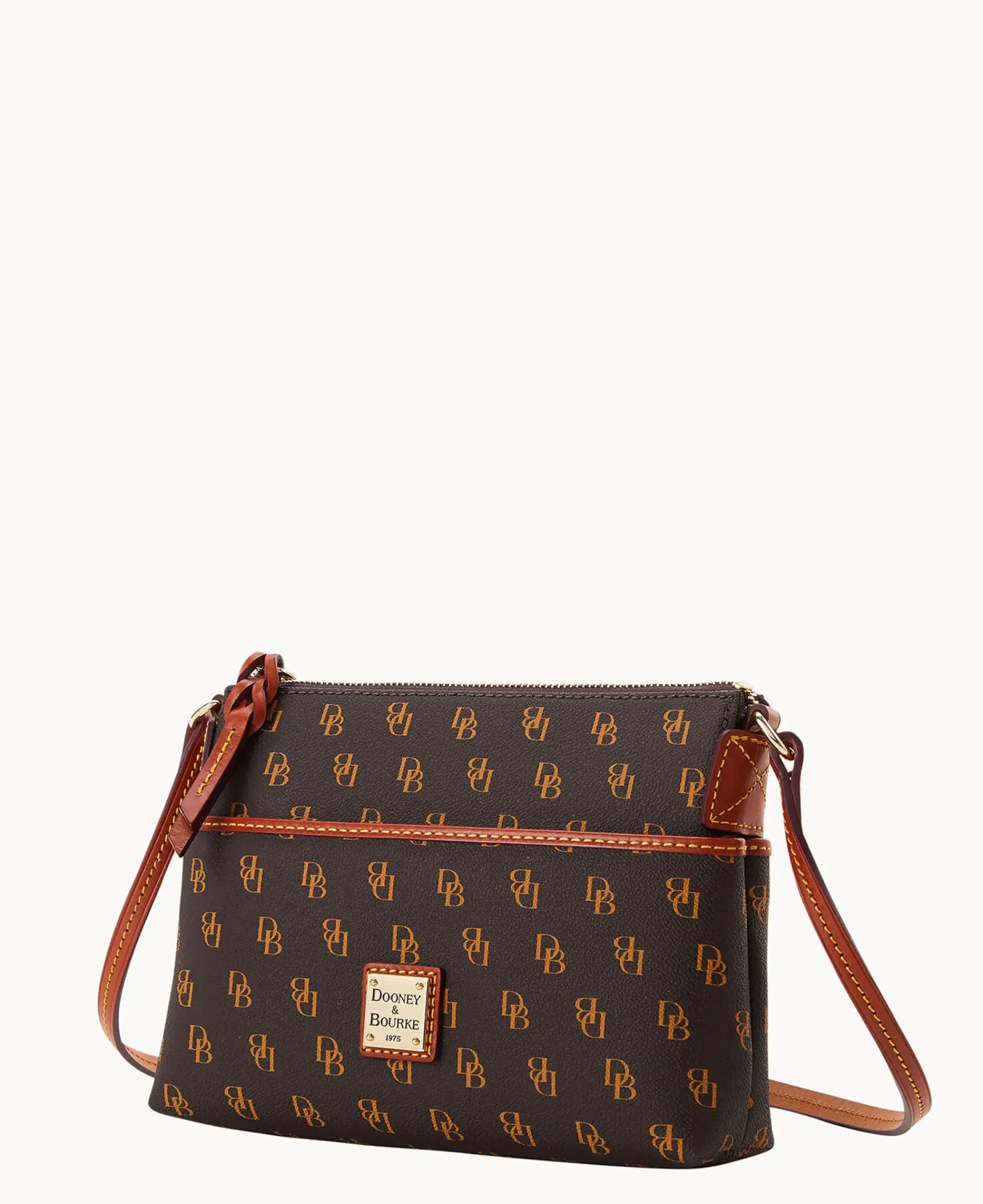 Dooney & Bourke The Gretta Collection|Printed Fabric<Gretta Katie Crossbody Brown Tmoro