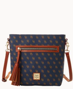 Dooney & Bourke The Gretta Collection|Printed Fabric<Gretta Lani Crossbody Navy