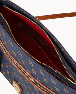 Dooney & Bourke The Gretta Collection|Printed Fabric<Gretta Lani Crossbody Navy