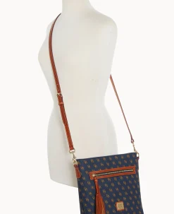 Dooney & Bourke The Gretta Collection|Printed Fabric<Gretta Lani Crossbody Navy