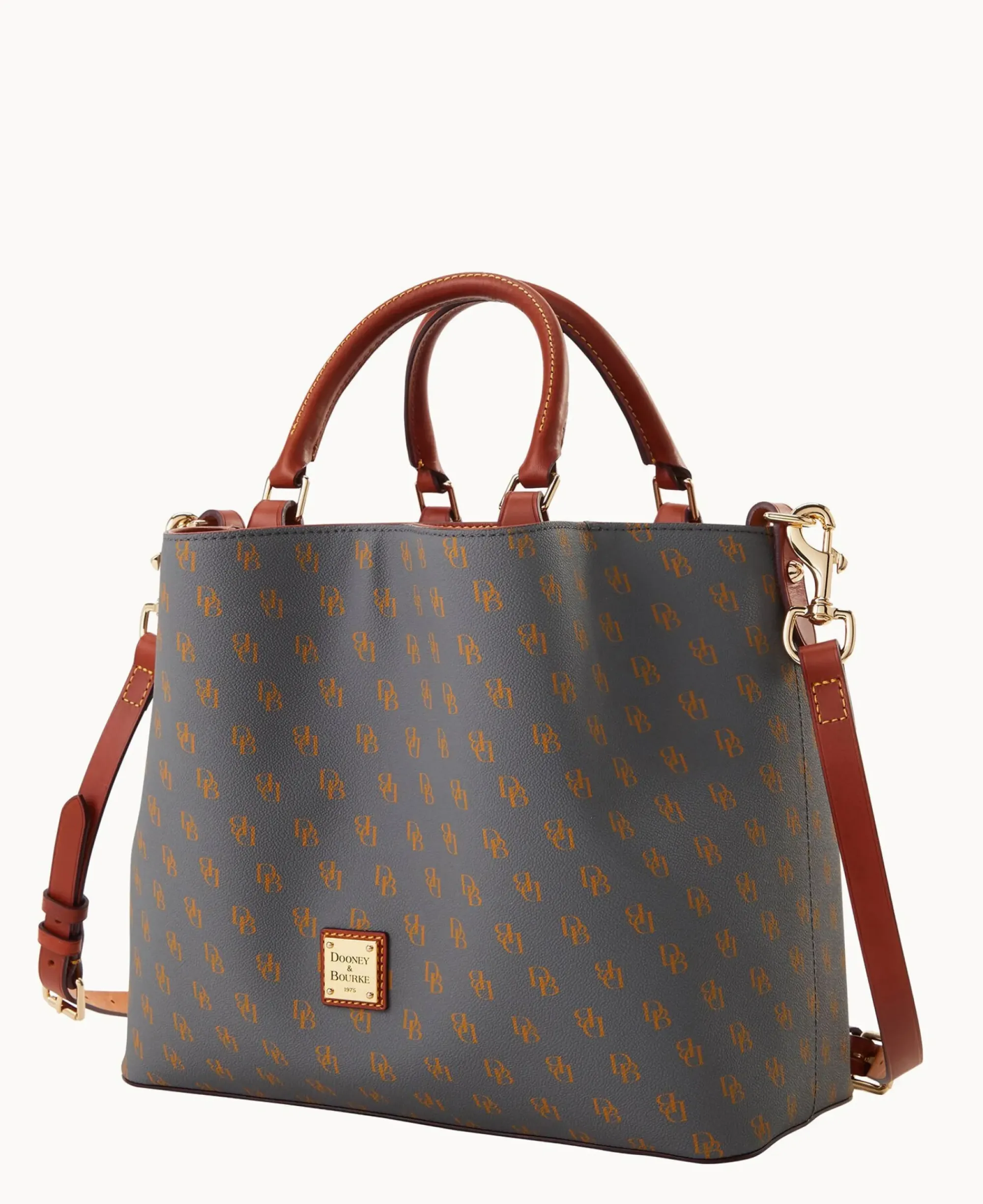 Dooney & Bourke The Gretta Collection|Picnic in the Park<Gretta Large Barlow Slate