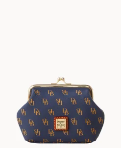 Dooney & Bourke The Gretta Collection|Grab and Go<Gretta Large Framed Coin Purse Navy