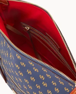 Dooney & Bourke The Gretta Collection|Ready For the Getaway<Gretta Large Sac Navy
