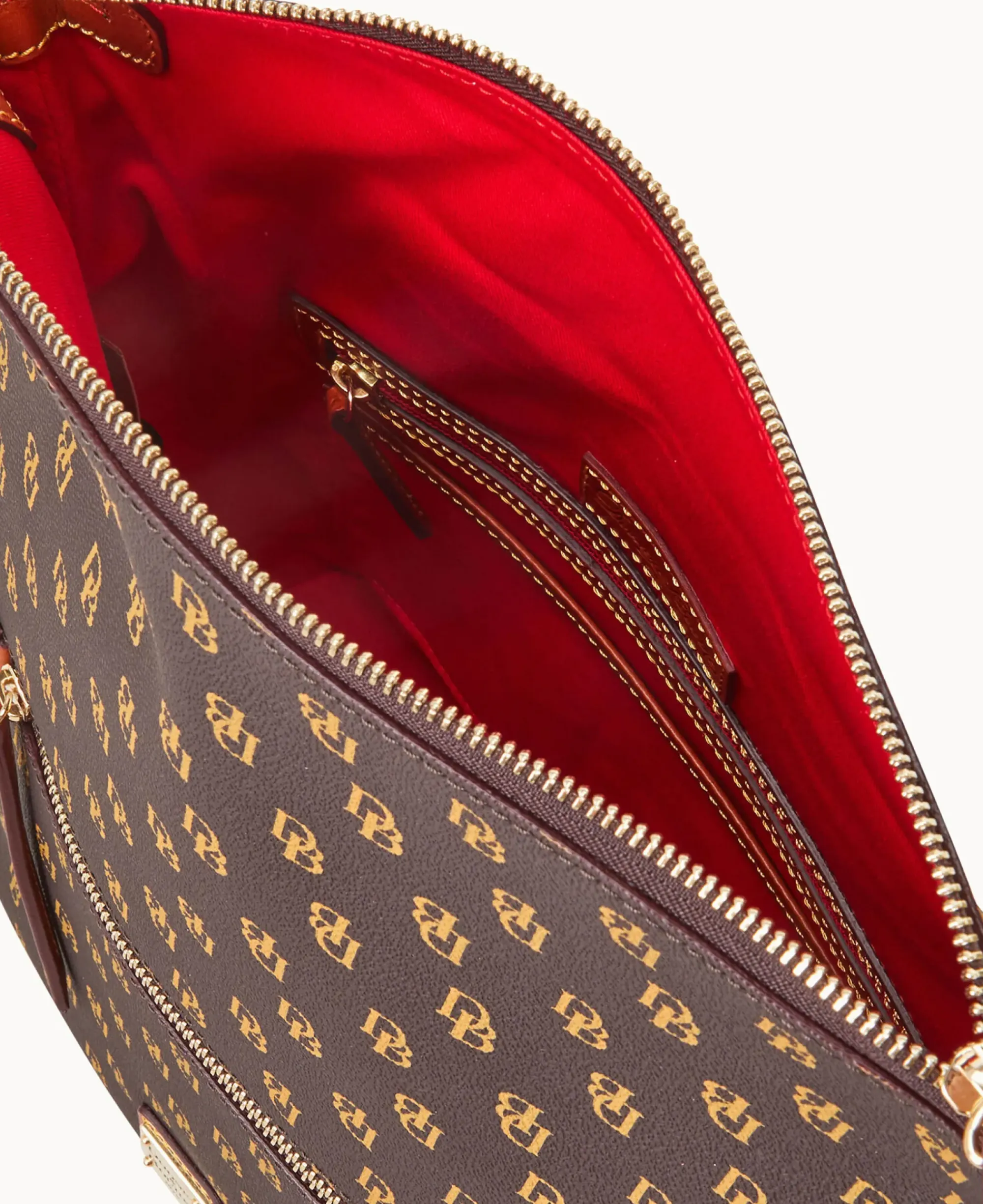 Dooney & Bourke The Gretta Collection|Ready For the Getaway<Gretta Large Sac Brown Tmoro