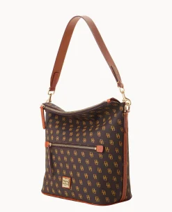 Dooney & Bourke The Gretta Collection|Ready For the Getaway<Gretta Large Sac Brown Tmoro