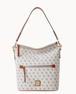 Dooney & Bourke The Gretta Collection|Ready For the Getaway<Gretta Large Sac Bone