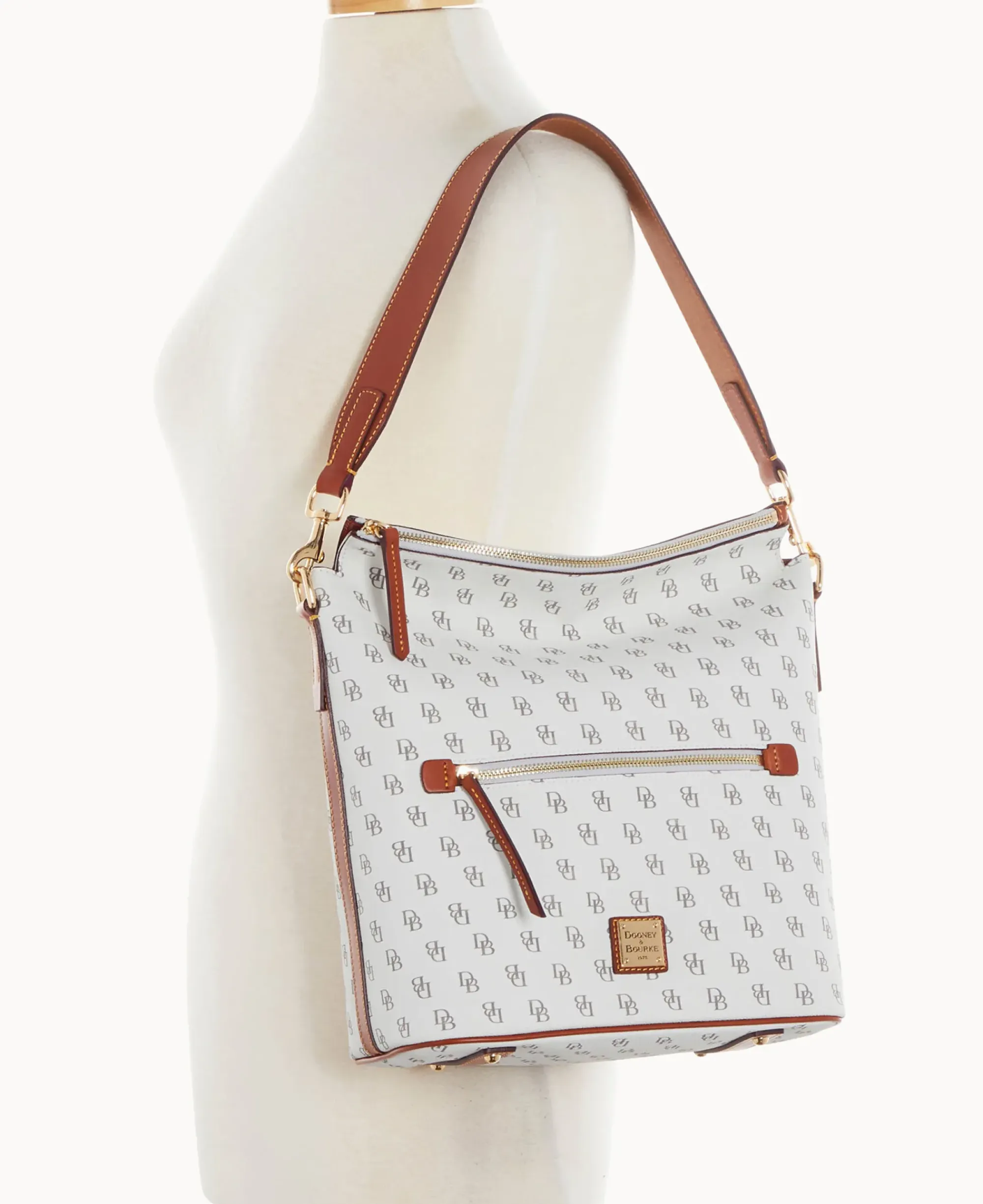 Dooney & Bourke The Gretta Collection|Ready For the Getaway<Gretta Large Sac Bone