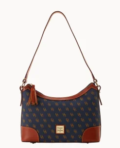 Dooney & Bourke The Gretta Collection|Picnic in the Park<Gretta Large Shoulder Bag Navy