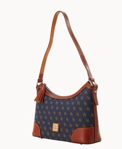 Dooney & Bourke The Gretta Collection|Picnic in the Park<Gretta Large Shoulder Bag Navy