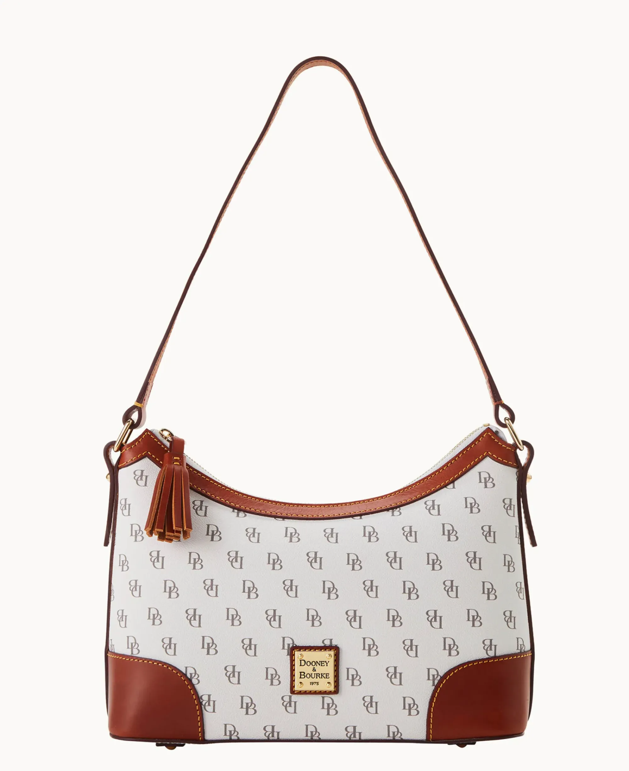 Dooney & Bourke The Gretta Collection|Picnic in the Park<Gretta Large Shoulder Bag Bone