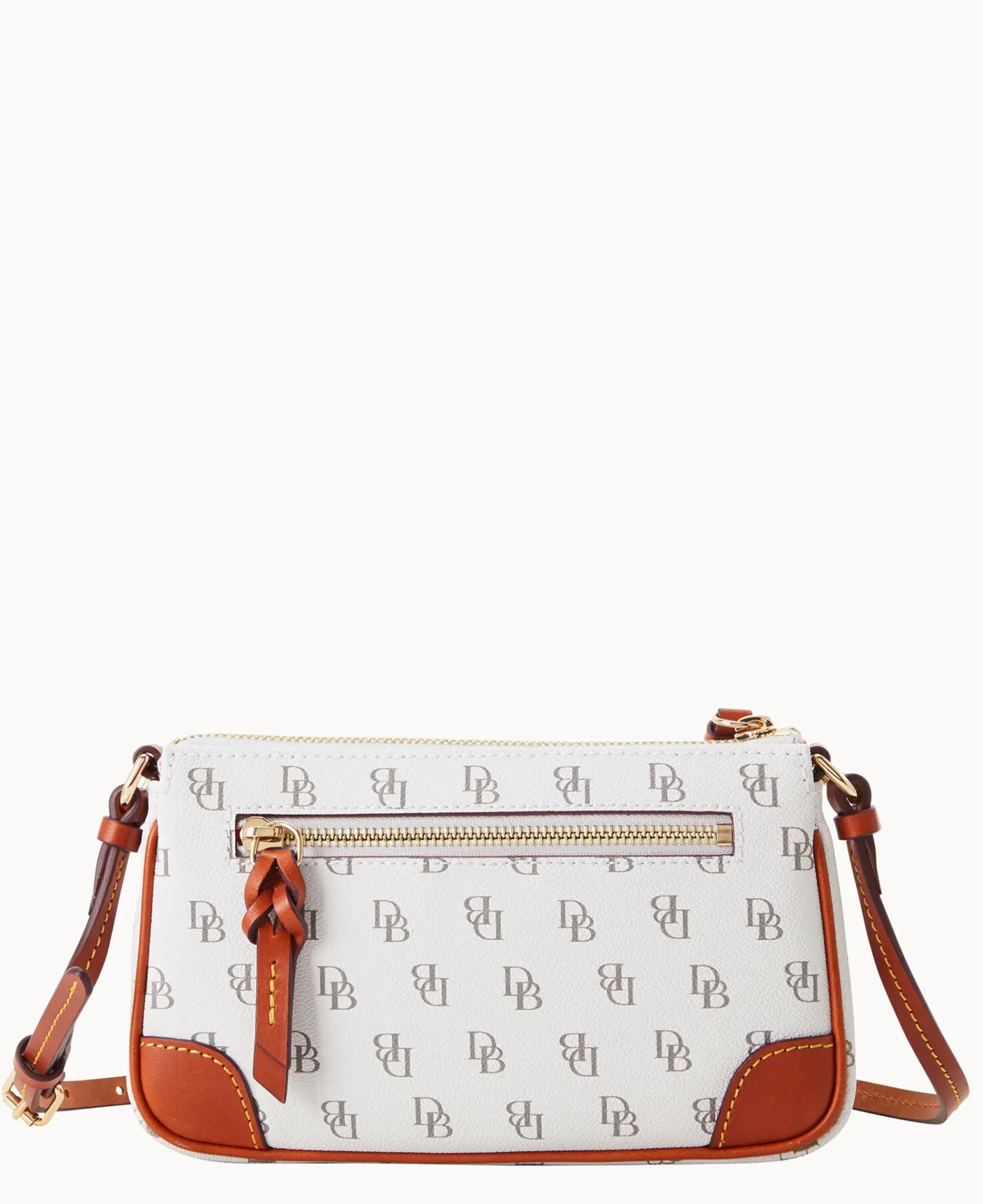 Dooney & Bourke The Gretta Collection|Printed Fabric<Gretta Slim Crossbody Bone