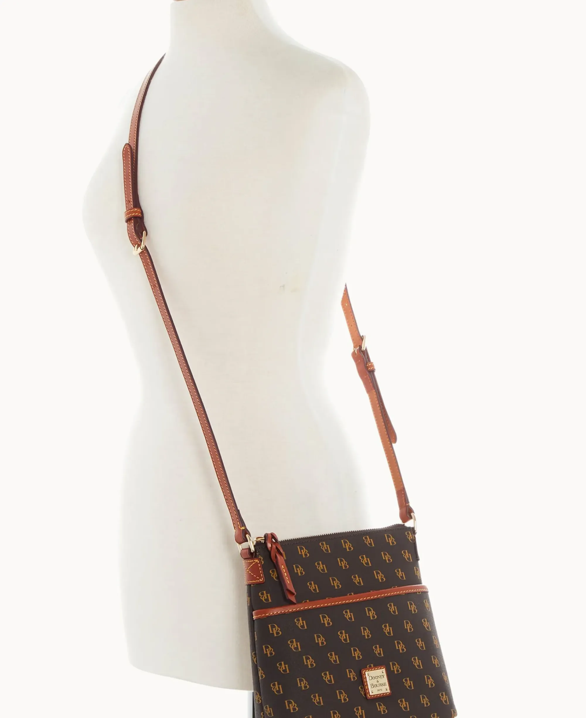 Dooney & Bourke The Gretta Collection|Printed Fabric<Gretta Small Everyday Crossbody Brown Tmoro