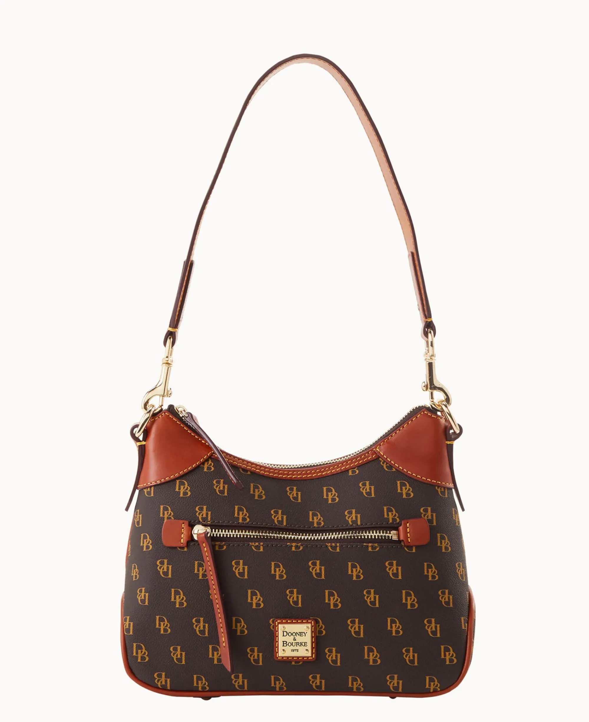Dooney & Bourke The Gretta Collection|Picnic in the Park<Gretta Small Hobo Brown Tmoro