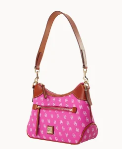 Dooney & Bourke The Gretta Collection|Picnic in the Park<Gretta Small Hobo Fuchsia