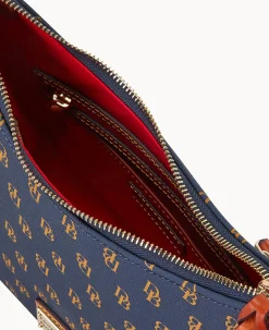 Dooney & Bourke The Gretta Collection|Picnic in the Park<Gretta Small Kiley Hobo Navy