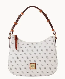 Dooney & Bourke The Gretta Collection|Picnic in the Park<Gretta Small Kiley Hobo Bone