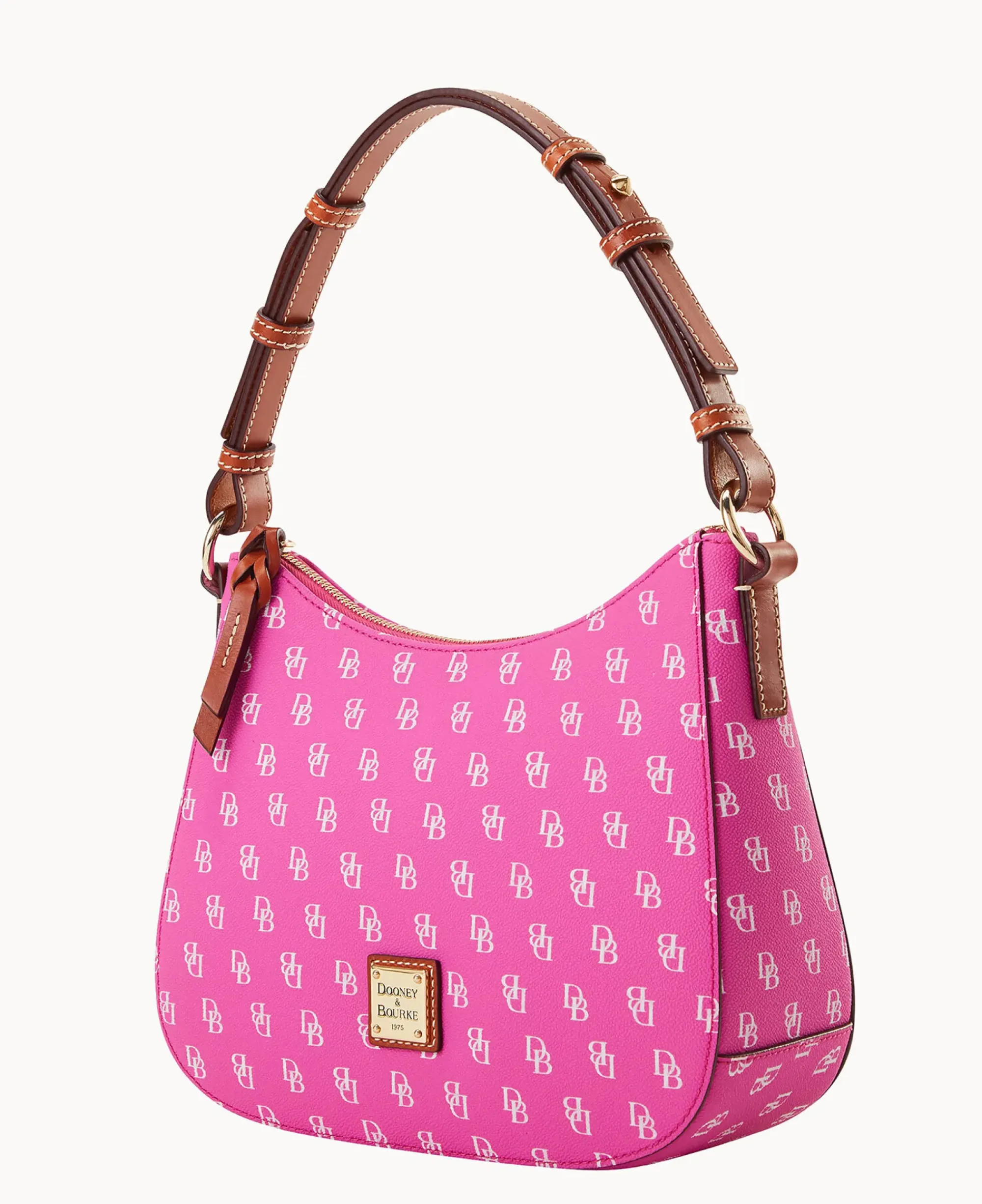 Dooney & Bourke The Gretta Collection|Picnic in the Park<Gretta Small Kiley Hobo Fuchsia