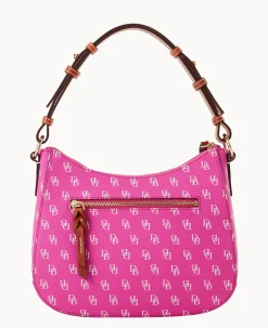 Dooney & Bourke The Gretta Collection|Picnic in the Park<Gretta Small Kiley Hobo Fuchsia