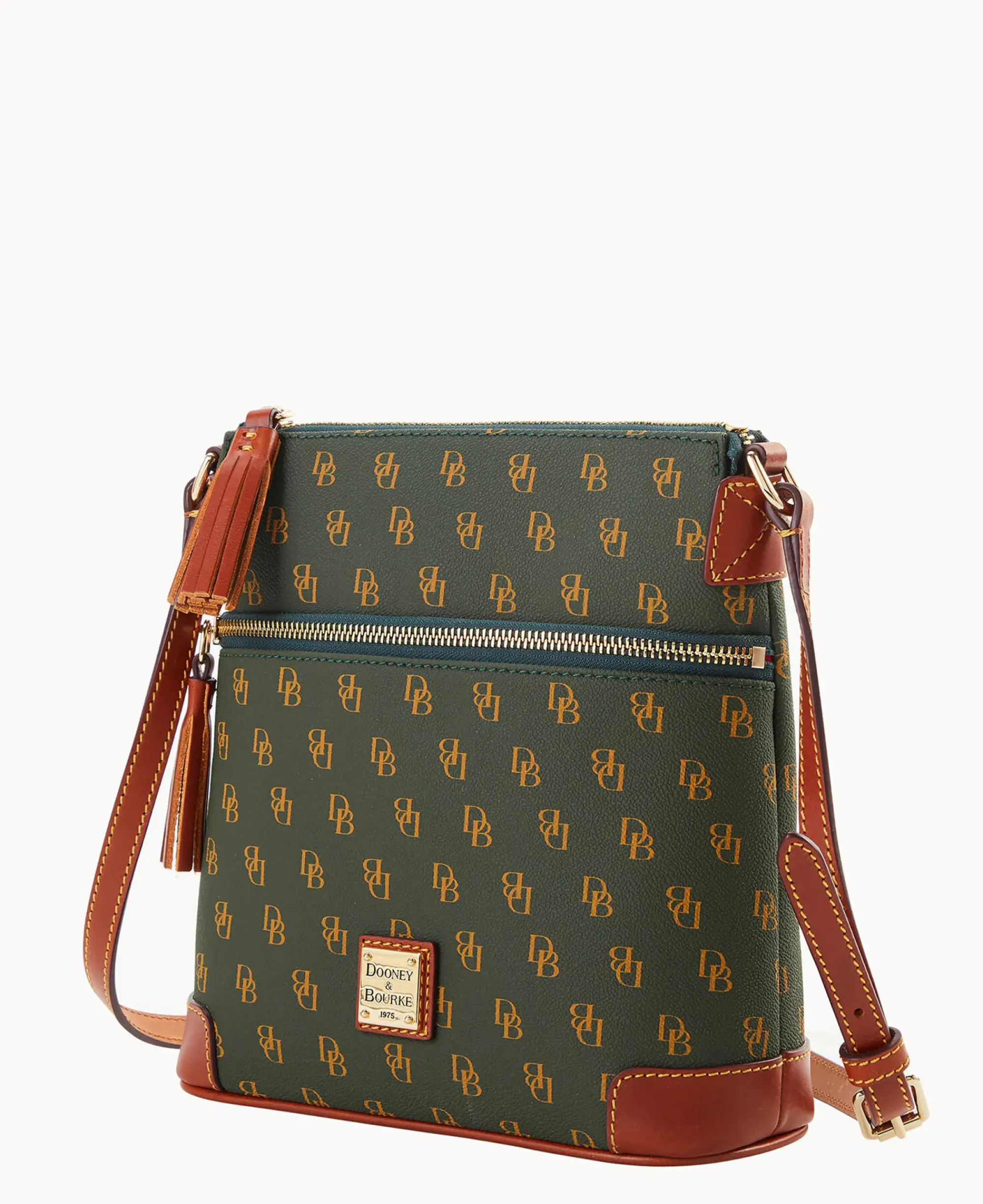 Dooney & Bourke The Gretta Collection|Printed Fabric<Gretta Small Tassel Crossbody Ivy