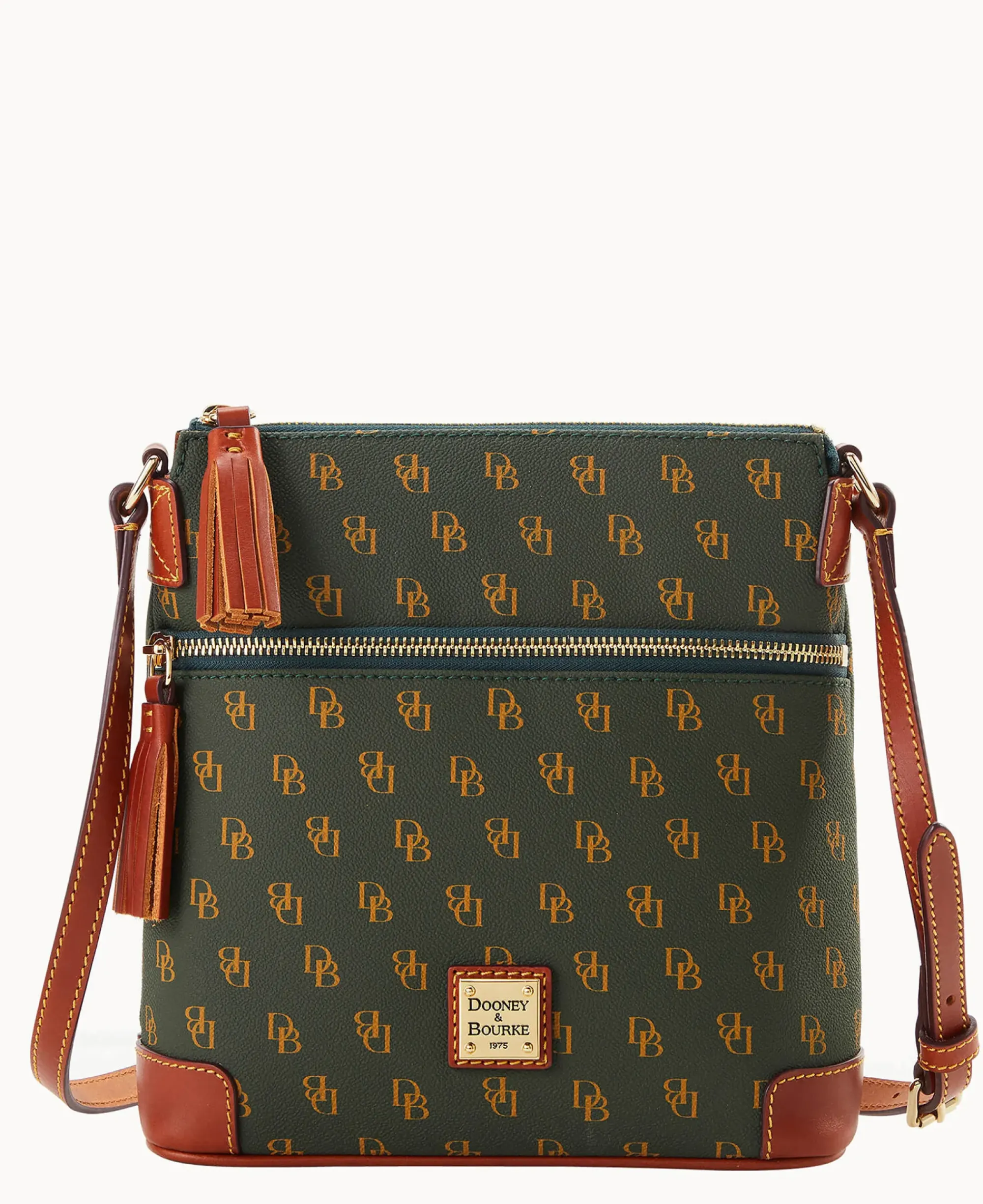 Dooney & Bourke The Gretta Collection|Printed Fabric<Gretta Small Tassel Crossbody Ivy